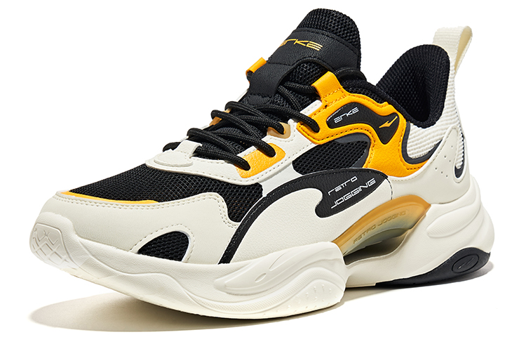 Lookbook 鴻星快適ローカット (白黒オレンジ黄) 11122220069-002