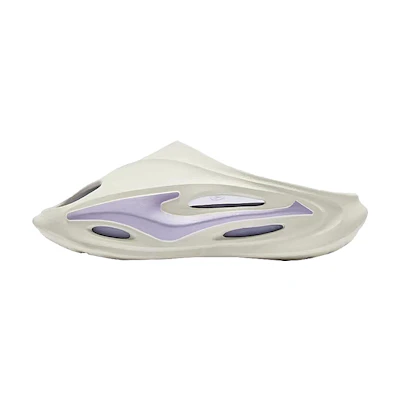 ERKE Hongxing CMFT Soft Sole Sports Slides 'Rubber Bud White/Light Lilac' 'Zhi Jing Fearless'