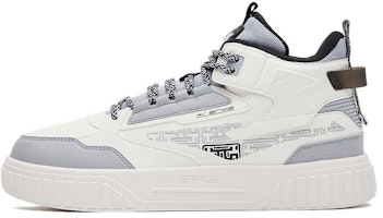 ERKE Hongxing Conqueror 'White Grey High-Top' 51122321450-001 ERKE Hongxing Conqueror 'White Grey High-Top' 51122321450-001