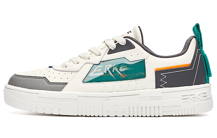 ERKE Hongxing Court Lite Low 'White Grey' 51121301160-001