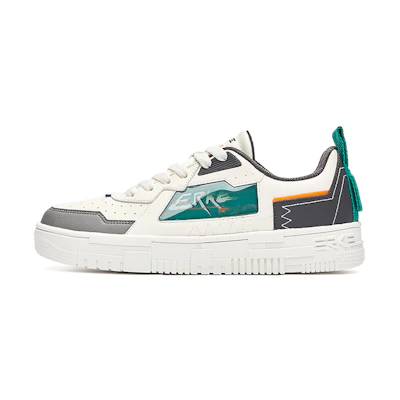 ERKE Hongxing Court Lite Low 'White Grey'
