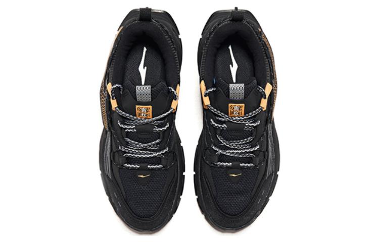 Lookbook 鴻星爾克 青丘 減震防滑耐磨 低筒 老爹鞋 碳灰 正黑