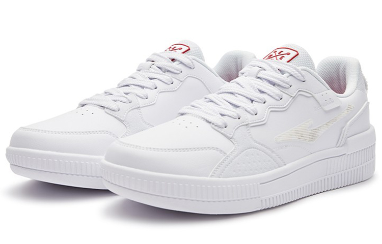 ERKE Hongxing Dunk Low 'White Red' 圖 3