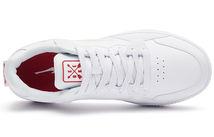 ERKE Hongxing Dunk Low 'White Red' 圖 4
