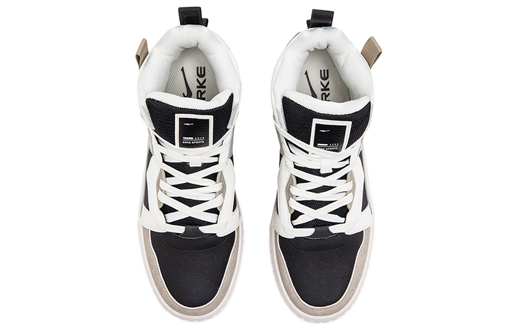 ERKE Hongxing High-Top Sneaker 'Black White' 圖 3