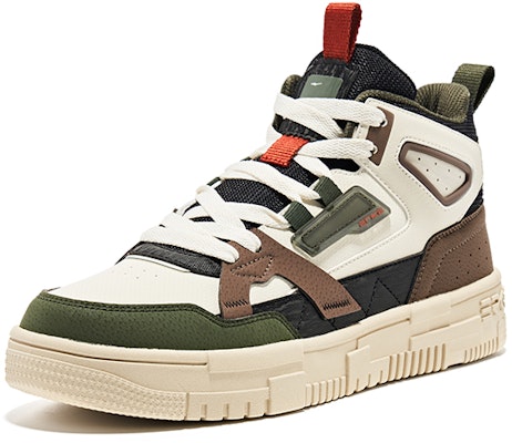 ERKE Hongxing High 'Verde Oscuro Sin Teñir' 51122401207-002 Lookbook ERKE Hongxing High 'Verde Oscuro Sin Teñir' 51122401207-002