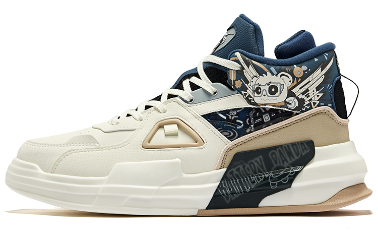 ERKE Hongxing High White Blue 'Battery Panda'