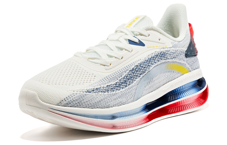 ERKE Hongxing Knit 'White Blue' 圖 3