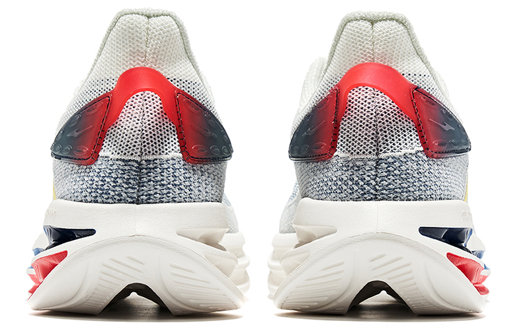 ERKE Hongxing Knit 'White Blue' 圖 4