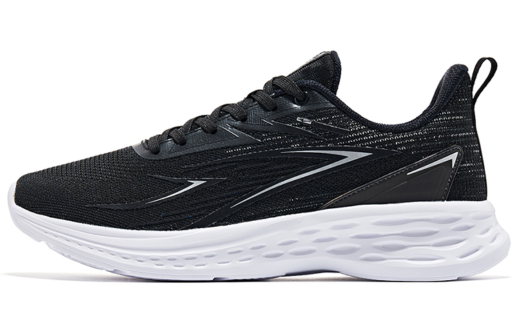 ERKE Hongxing Low-Top Running Shoe 'Black Silver'
