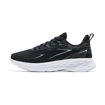 ERKE Hongxing Low-Top Running Shoe 'Black Silver'