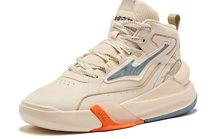 ERKE Hongxing Low-Top Skate Shoes 'Tang Palace Night Garden White' 圖 3