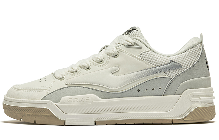 ERKE Hongxing Low Top 'Birch White Light Grey'