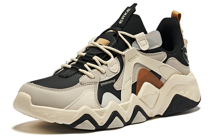 ERKE Hongxing Low Top 'Iron Grey Colorblock' 圖 3