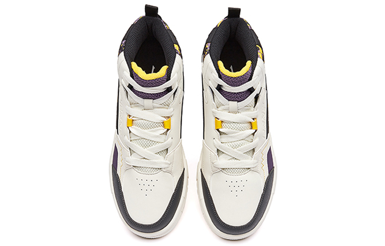 Shop 鸿星尔克 机械革命 高帮 '晨曦白紫' 51121301081-003