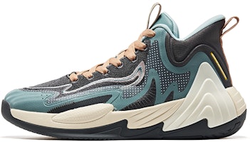 ERKE Hongxing Mid Top Basketball Shoes 'Grey Green' 11122304287-107 ERKE Hongxing Mid Top Basketball Shoes 'Grey Green' 11122304287-107