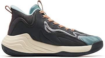 鸿星尔克 中帮篮球鞋 '灰绿色' 11122304287-107 Order 鸿星尔克 中帮篮球鞋 '灰绿色' 11122304287-107