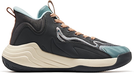 ERKE Hongxing Kasut Bola Keranjang Pertengahan 'Kelabu Hijau' 11122304287-107 Order ERKE Hongxing Kasut Bola Keranjang Pertengahan 'Kelabu Hijau' 11122304287-107