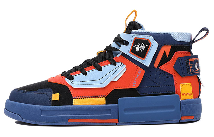 ERKE Hongxing Qidan 'Alpha-Flex Black Orange High-Top'