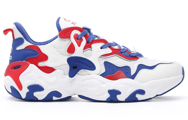 ERKE Hongxing QiDan Low 'Blue Red White' 圖 2