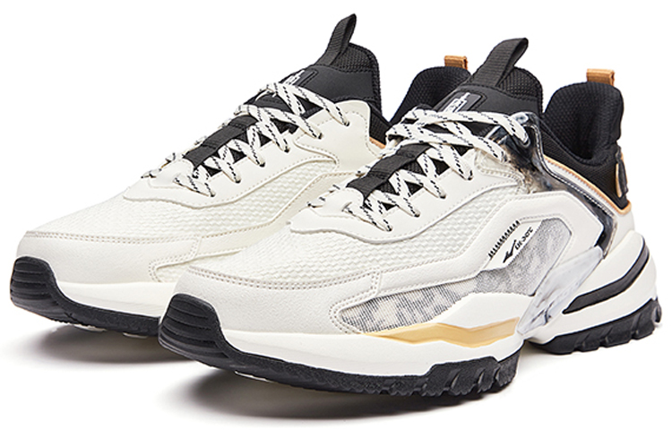 ERKE Hongxing Retro 'Black White' 圖 3