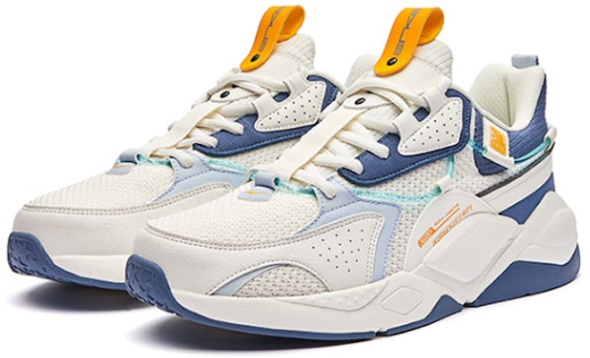 ERKE Hongxing Retro Rendah 'Putih Egret Biru' 51121303076-001 Order ERKE Hongxing Retro Rendah 'Putih Egret Biru' 51121303076-001