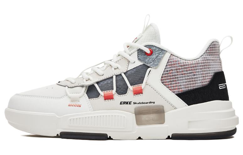 Buy 鸿星尔克 复古厚底低帮鞋 '白色' 51122201052-003