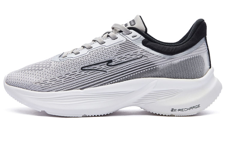 ERKE Hongxing Run Ace Knit Low 'Black'