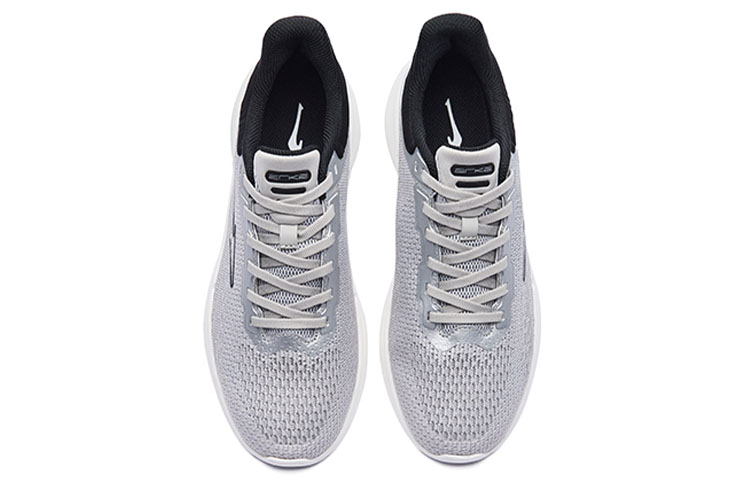 ERKE Hongxing Run Ace Knit Low 'Black' 圖 3