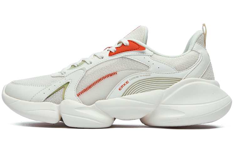ERKE Hongxing Run Classic Low 'White Green'
