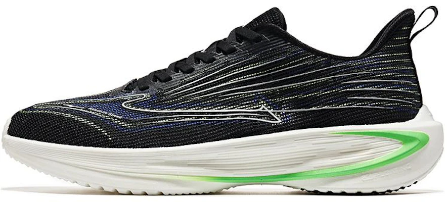 鴻星爾克 舒適 防滑耐磨透氣 低筒 跑步鞋 男款 黑藍綠 Buy 鴻星爾克 舒適 防滑耐磨透氣 低筒 跑步鞋 男款 黑藍綠