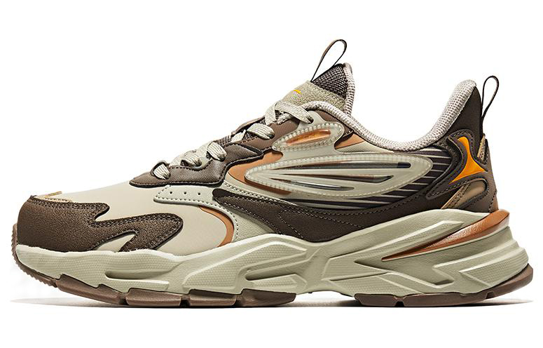 ERKE Hongxing Running Shoes 'Grey Brown'