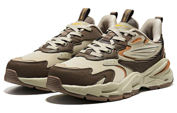 ERKE Hongxing Running Shoes 'Grey Brown' 圖 3