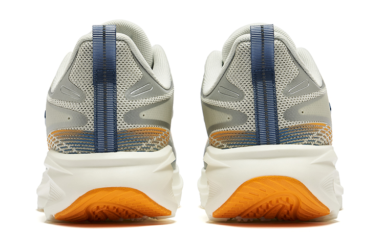 Shop ERKE Hongxing Running Shoes 'Micro Crystal White Mango Yellow' 11122403486-005