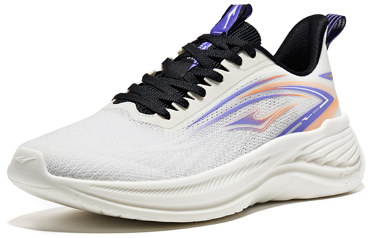 ERKE Hongxing Running Shoes 'White Purple' 圖 3