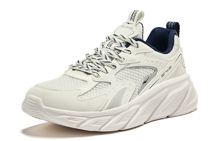 ERKE Hongxing Running Shoes Low 'Beige' 圖 3