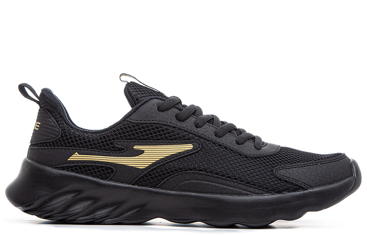 ERKE Hongxing Running Shoes Low 'Black Gold' 圖 2