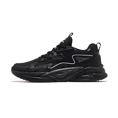 ERKE Hongxing Running Shoes Low 'Black Grey'