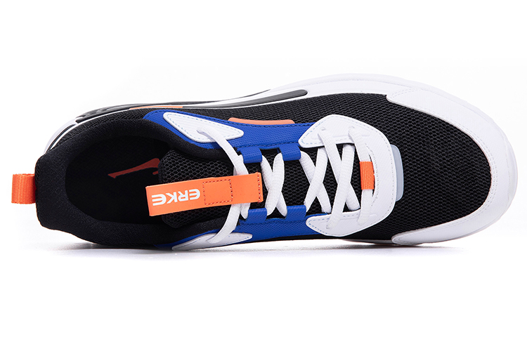 Shop 鴻星爾克 耐磨透氣 低筒 跑步鞋 黑螢光橙