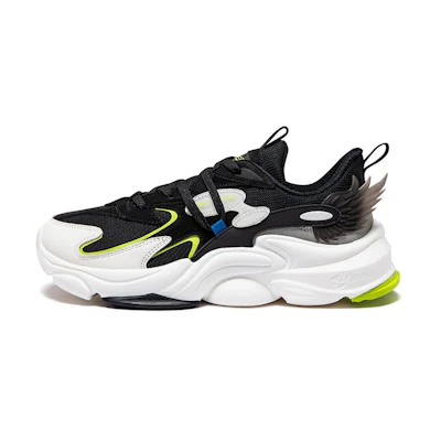 ERKE Hongxing Running Shoes Low 'Black Orange Green'
