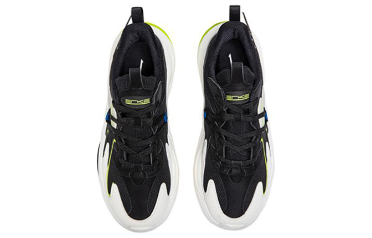 ERKE Hongxing Running Shoes Low 'Black Orange Green' 圖 2