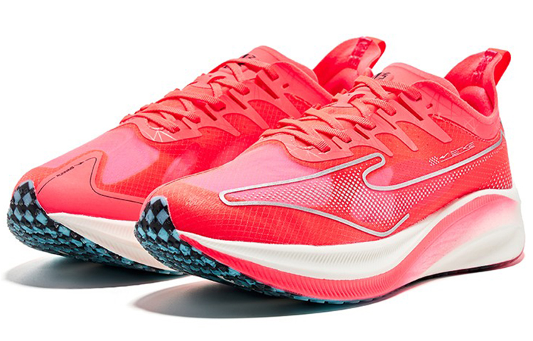 ERKE Hongxing Running Shoes Low 'Fluorescent Magenta' 圖 2