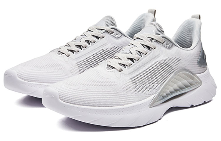 ERKE Hongxing Running Shoes Low 'White Grey' 圖 2