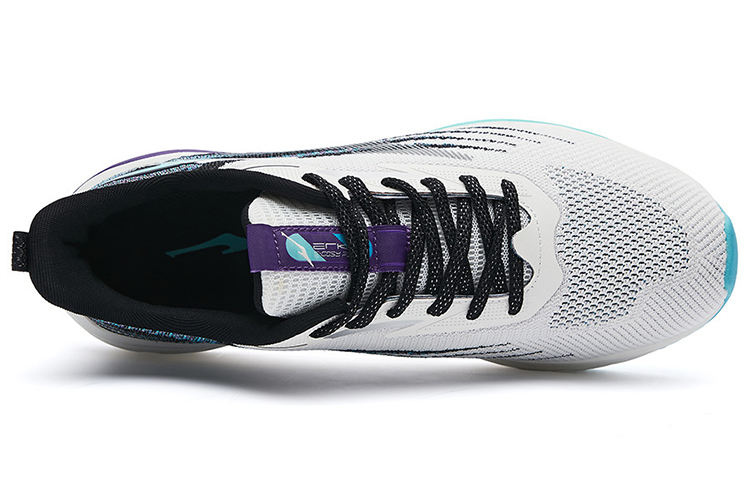 ERKE Hongxing Running Shoes Low 'White Purple' 圖 3