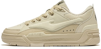 ERKE Hongxing Simple Low Top 'Warm Linen Light Brown' 51123401211-402 ERKE Hongxing Simple Low Top 'Warm Linen Light Brown' 51123401211-402