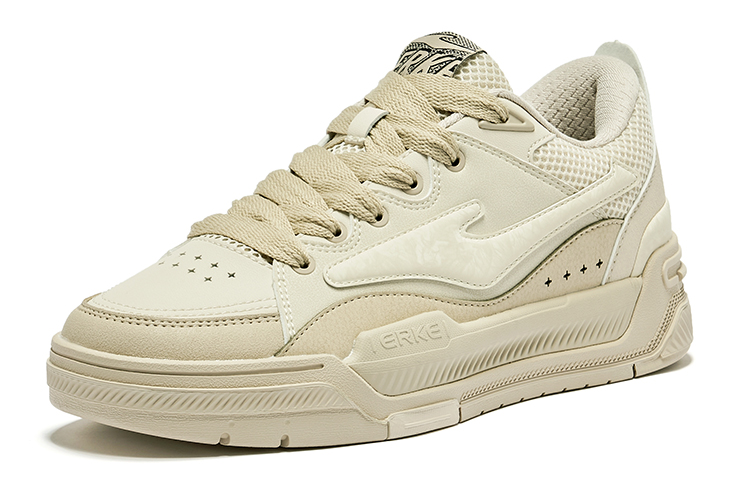 Lookbook 鸿星尔克 简约低帮 '暖亚麻淡棕' 51123401211-402