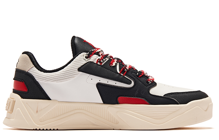 ERKE Hongxing Skate Low 'Black White' 圖 2