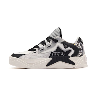 ERKE Hongxing Skate Low 'White Black'