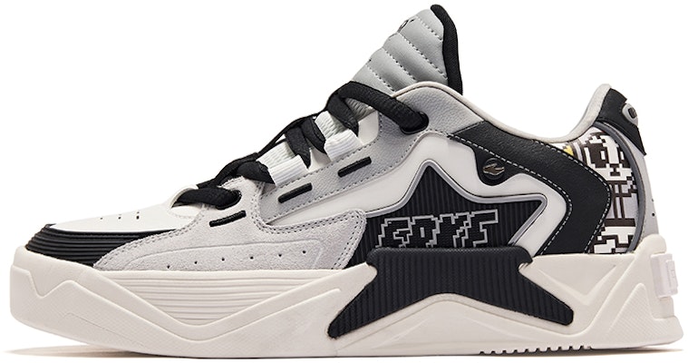 ERKE Hongxing Skate Low 'Putih Hitam' 51123301094-004 Order ERKE Hongxing Skate Low 'Putih Hitam' 51123301094-004