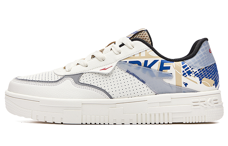 ERKE Hongxing Skate Low 'White Blue' 51121301161-004